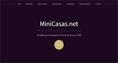 Desktop Screenshot of minicasas.net